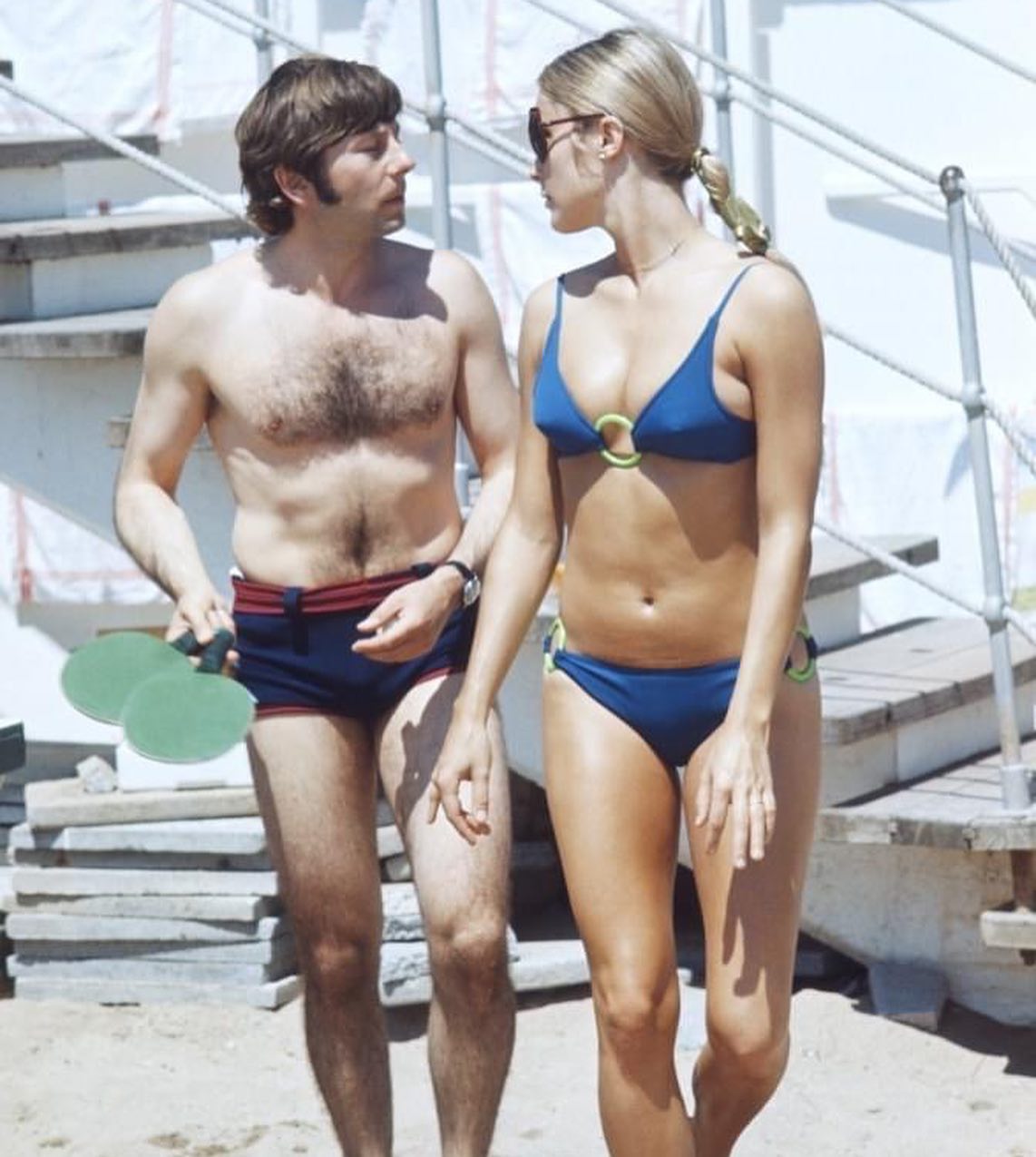 #SharonTate και #RomanPolanski στις #Κάννες το 1968.... 2