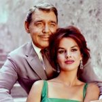 Clark Gable και Antonella Lualdi....