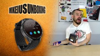 KingWear KW88 3G Smartwatch Phone - Mikeius Unboxing
