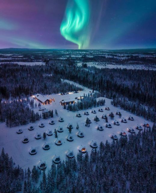 Northern Lights, Village Levi, Sirkka, Φινλανδία... 1