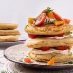 Αλμυρά vegan pancakes | Αργυρώ Μπαρμπαρίγου