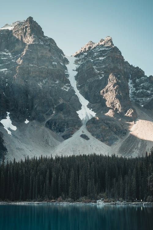 Βουνό κάτω από το γαλάζιο του ουρανού, Καναδάς #NaturalbeautyoftheEarth... 1