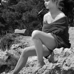 Η Brigitte Bardot στη νότια Γαλλία, 1957....