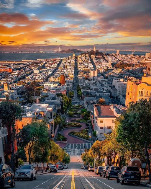 Κάτοψη του Σαν Φρανσίσκο, Καλιφόρνια, ΗΠΑ #Αρχιτεκτονική. · 1