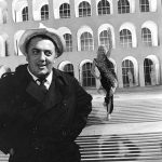 Ο Federico Fellini και η Anita Ekberg φωτογραφήθηκαν από τον Willy Rizzo, Ρώμη, 1962....