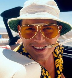 Ο Johnny Depp στο Fear and Loathing στο Λας Βέγκας, 1998...