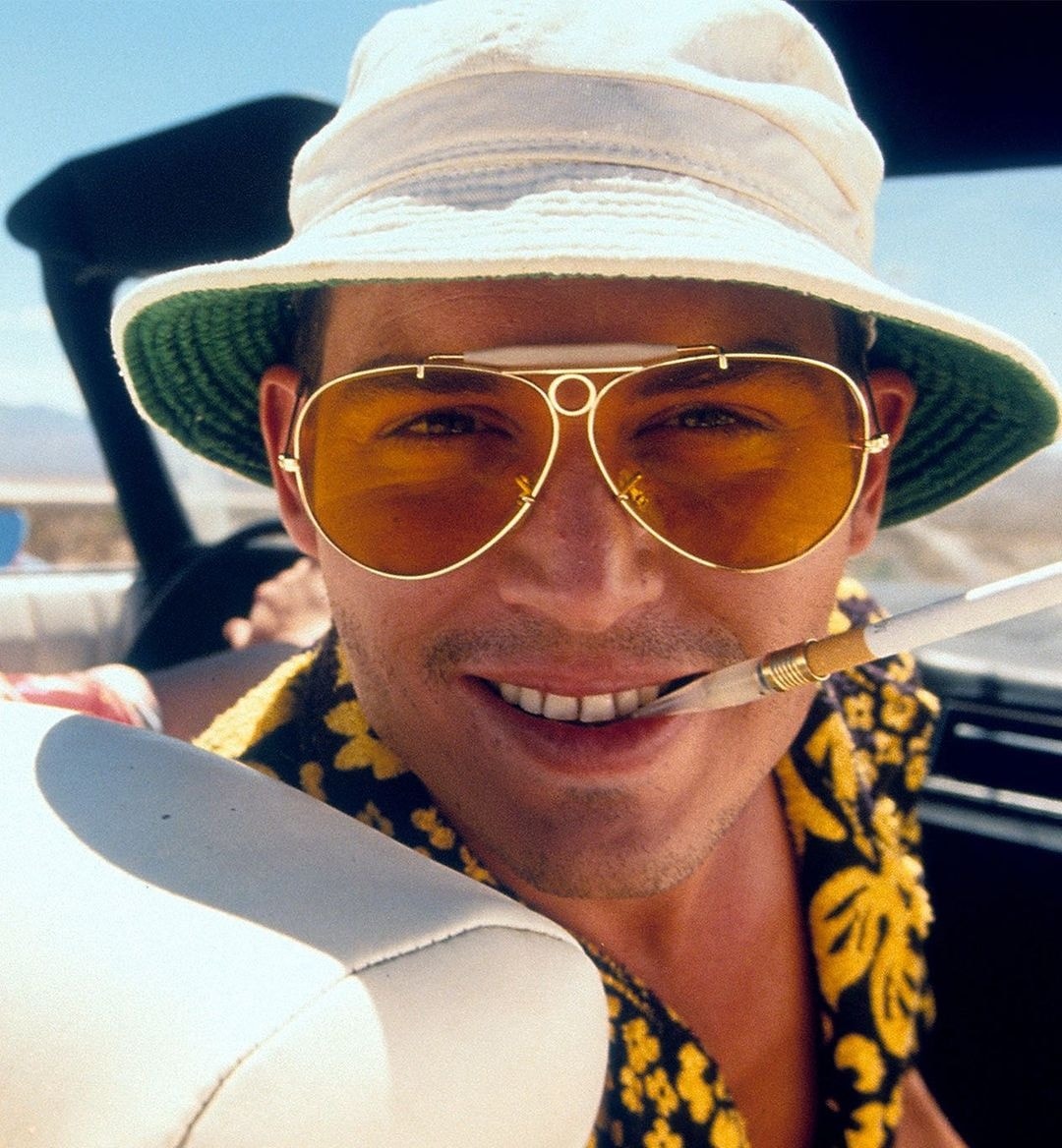 Ο Johnny Depp στο Fear and Loathing στο Λας Βέγκας, 1998... 1