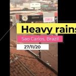 Πλημμύρες στο Σάο Κάρλος, Σάο Πάολο, Βραζιλία 26.11.2020