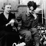 Πρωταγωνιστές του βωβού κινηματογράφου Edna Purviance (21 Οκτωβρίου 1895 - 11 Ιανουαρίου 1958) και Charl...