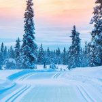 Χειμερινό σκι στο Sjusjoen, Νορβηγία...