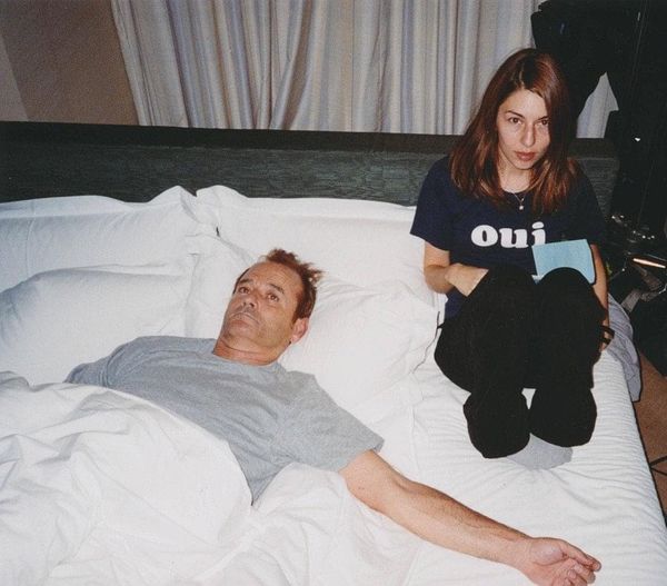 Ο Bill Murray και η Sofia Coppola στα γυρίσματα του Lost in Translation (2003). 1