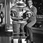 Jonathan Harris (6 Νοεμβρίου 1914 - 3 Νοεμβρίου 2002) και The Robot.  Χαμένος στο Spa...