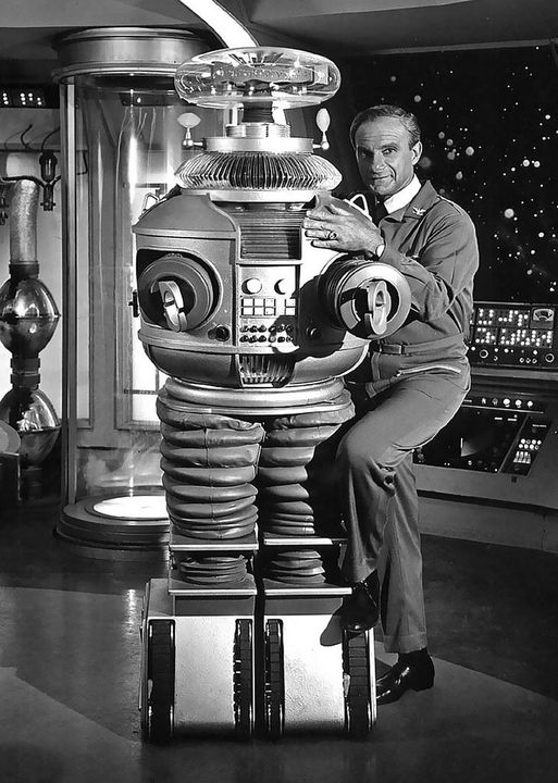 Jonathan Harris (6 Νοεμβρίου 1914 - 3 Νοεμβρίου 2002) και The Robot. 1