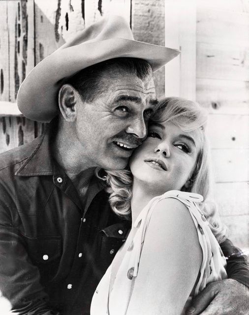 Η Marilyn Monroe και ο Clark Gable στα γυρίσματα του The Misfits, 1960... 1