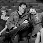 Η Mélanie Laurent, ο Quentin Tarantino και η Diane Kruger στα γυρίσματα του Inglourious Baster...