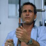 Ο Paul Newman ψαρεύει σε μια βάρκα, Φλόριντα, 1967. Φωτογραφία Mark Kauffman....