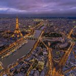 Ο Πύργος του Άιφελ, Παρίσι, Γαλλία...