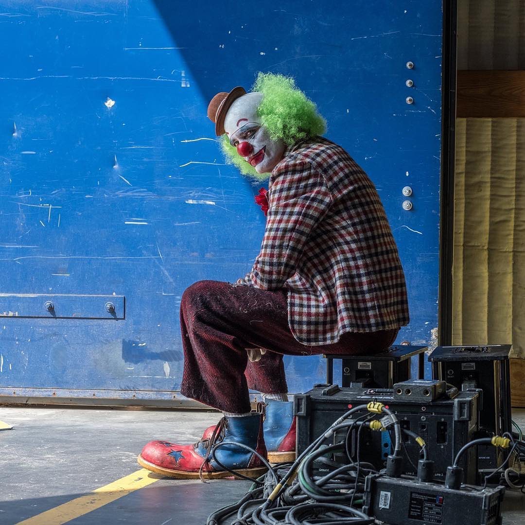 Joaquin Phoenix στα γυρίσματα του The Joker (2019), Todd Phillips... 1
