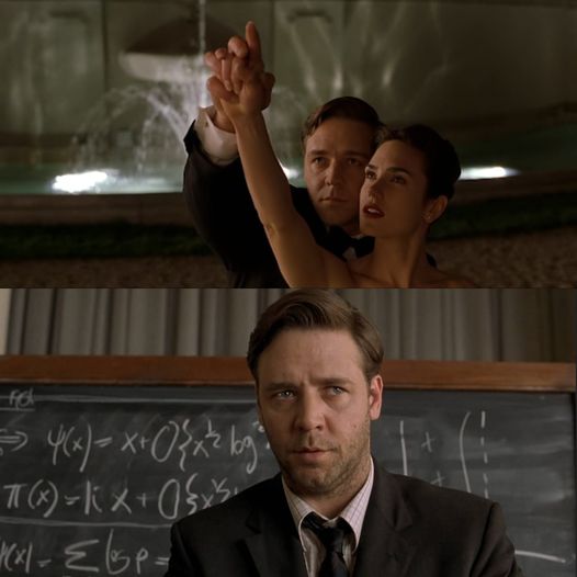 Russell Crowe & Jennifer Connelly. A Beautiful Mind (2001).... 1