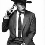 Ο Gary Cooper φωτογραφήθηκε από τον Bert Stern....