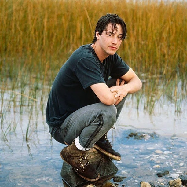 Ο Keanu Reeves φωτογραφήθηκε από την Deborah Feingold, 1989... 1
