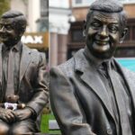 Το άγαλμα του Mr Bean στην Leicester Square του Λονδίνου!!...
