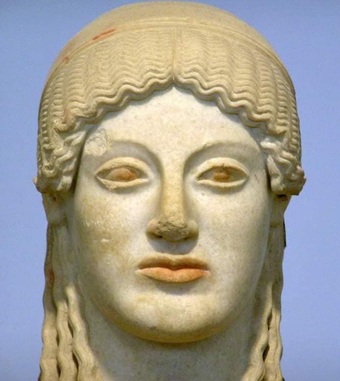 Η Κόρη του Ευθυδίκου,η Σκυθρωπός Κόρη(Μετά το 480 π.Χ. Παριανό μάρμαρο(άγαλμα)... 3