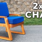 Εύκολη DIY καρέκλα εξωτερικού χώρου με στυλ 2