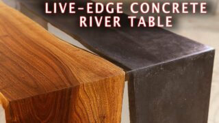 ΣΚΥΡΟΔΕΜΑ & ΕΠΟΞΕΙΔΙΚΗ ΡΗΤΙΝΗ River Table -- DIY 8