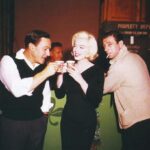 Gene Kelly, Marilyn Monroe και Yves Montand στα γυρίσματα του "Let's Make Love" 196...