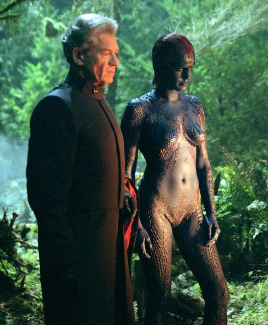 Ian McKellen και Rebecca Romijn. Magneto και Mystique.... 1