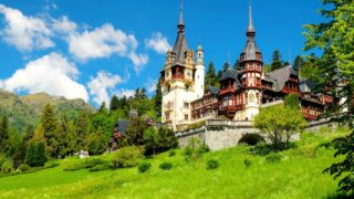 PELES CASTLE  one of the most amazing castles in ROMANIA