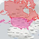 Έφερα τον Καναδά  και τις ΗΠΑ  στην Ευρώπη και στο ίδιο γεωγραφικό μήκος γιατί ...