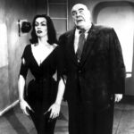 Η Maila Nurmi ως Vampira (11 Δεκεμβρίου 1922 - 10 Ιανουαρίου 2008) και ο Tor Johnson (O...