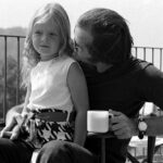 Ο Jack Nicholson και η κόρη του Jennifer φωτογραφήθηκαν από τον Arthur Schatz, 1970.