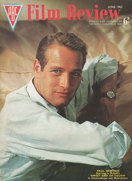 Ο Paul Newman στο εξώφυλλο του περιοδικού "ABC Film Review", Ηνωμένο Βασίλειο, Ιούνιος 196... 1