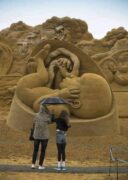 Υπέροχη τέχνη στην άμμο...
