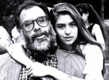 Φράνσις Φορντ Κόπολα με την κόρη του Σοφία το 1989....