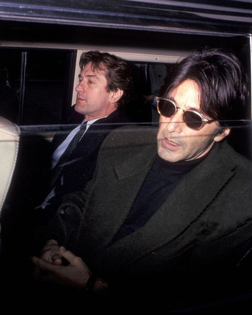 Ο Ρόμπερτ Ντε Νίρο και ο Αλ Πατσίνο στη Νέα Υόρκη, δεκαετία του '90... 1