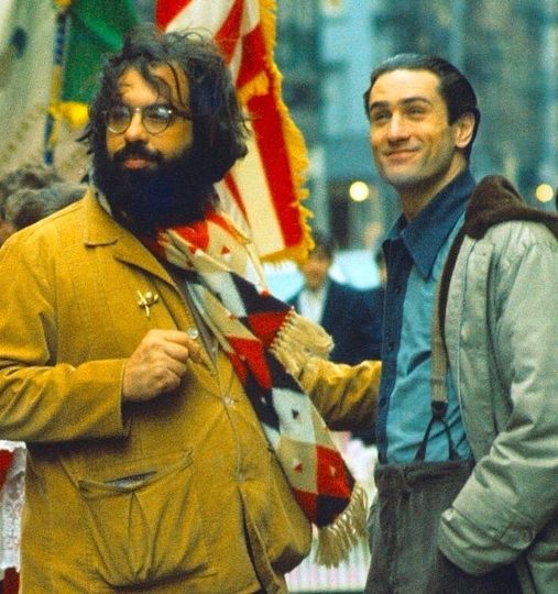 Ο Φράνσις Φορντ Κόπολα και ο Ρόμπερτ Ντε Νίρο στα γυρίσματα του The Godfather Part 1974 Famou... 1