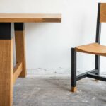 EPIC Τραπεζαρία & Καρέκλες από ξύλο & μέταλλο Κατασκευή 1