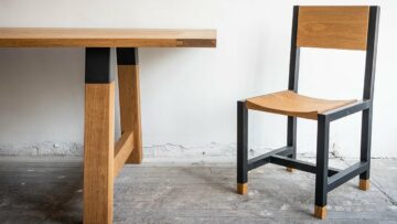 EPIC Τραπεζαρία & Καρέκλες από ξύλο & μέταλλο Κατασκευή 7