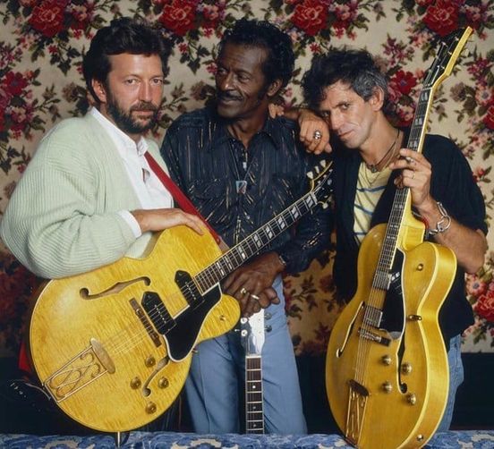 Eric Clapton, Chuck Berry και Keith Richards... 1