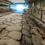 Ένας Ρωμαϊκός δρόμος μήκους 45 μέτρων ανακαλύφθηκε κατά τις ανασκαφές για ένα ν...
