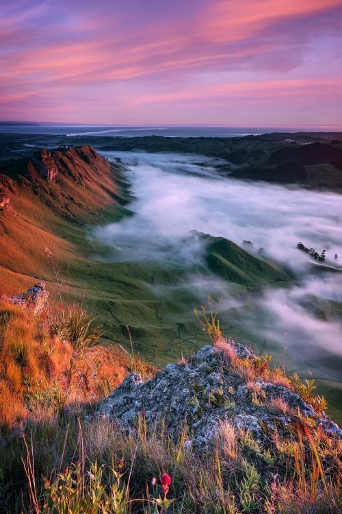 The Mata Peak - Νέα Ζηλανδία. Έπιασα τις συνθήκες ομίχλης των ονείρων μου.... 1