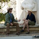 Ο Joaquin Phoenix και ο Paul Thomas Anderson στα γυρίσματα του Inherent Vice (2014).