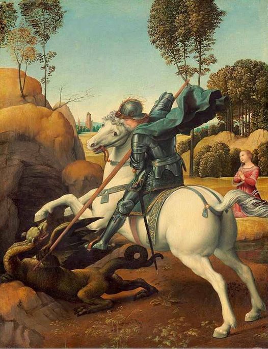 Ραφαήλ: Ο Άη Γιώργης σκοτώνει το Δράκο (1504-1506)... 1