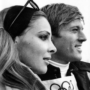 Ο Robert Redford στα γυρίσματα του Downhill Racer με τη Σουηδή ηθοποιό Camilla Sparv, ... 2