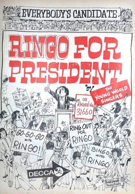 8 Αυγούστου 1964 - Ένα σινγκλ από τους "Young World Singers" με τίτλο "Ringo For... 1