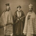Ένας Αρμένιος ιερέας, ένας μουσουλμάνος μουλάς και ένας Έλληνας ιερέας, ο Κόνια.  (1873, στην Οθωμαν...